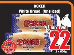 Boxer BOXER White Bread (Unsliced) offer