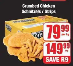 Boxer Crumbed Chicken Schnitzels / Strips offer