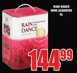 Boxer RAIN DANCE Wine Assorted 5L offer