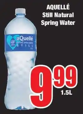 Boxer aQuellé Still Natural Spring Water offer