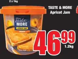 Boxer TASTE & MORE Apricot Jam offer