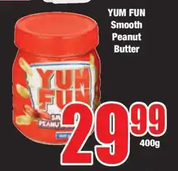 Boxer YUM FUN Smooth Peanut Butter offer