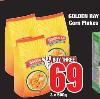 Boxer GOLDEN RAY Corn Flakes offer