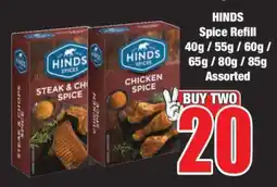 Boxer Hinds Spice Refill offer