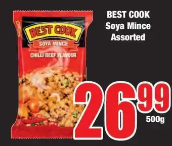 Boxer BEST COOK Soya Mince Assorted offer