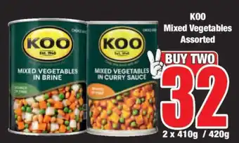 Boxer KOO Mixed Vegetables Assorted offer