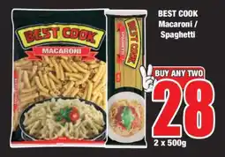 Boxer BEST COOK Macaroni / Spaghetti offer
