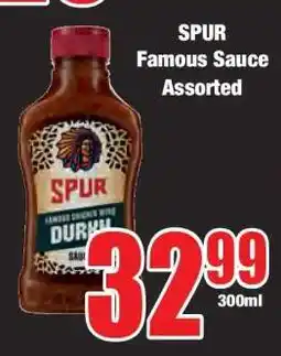 Boxer SPUR Famous Sauce Assorted offer