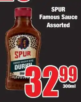 Boxer SPUR Famous Sauce Assorted offer