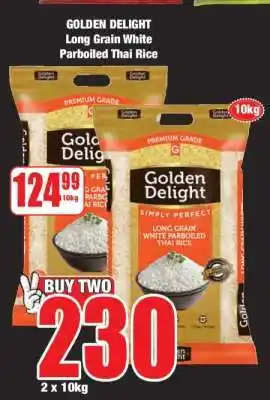 Boxer Golden Delight Long Grain White Parboiled Thai Rice offer