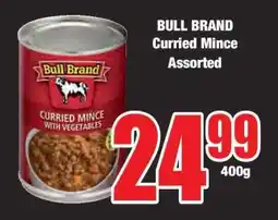 Boxer BULL BRAND Curried Mince Assorted offer