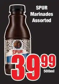 Boxer SPUR Marinades Assorted offer