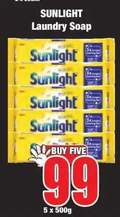 Boxer Sunlight Laundry Soap offer