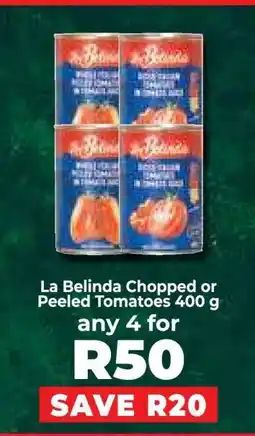 Food Lover's Market La Belinda Chopped or Peeled Tomatoes 400 g offer
