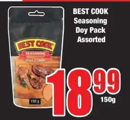 Boxer BEST COOK Seasoning Doy Pack Assorted offer