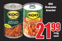 Boxer KOO Chakalaka Assorted offer