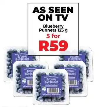 Food Lover's Market Blueberry Punnets offer
