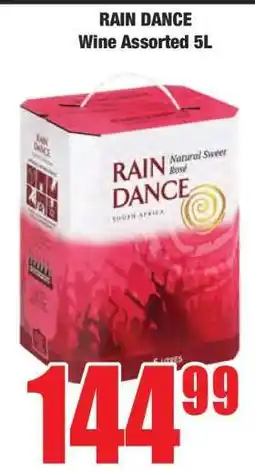 Boxer RAIN DANCE Wine Assorted 5L offer