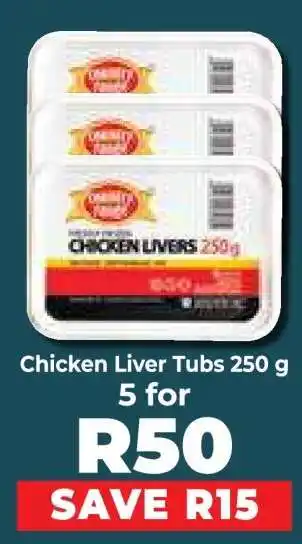 Food Lover's Market Chicken Liver Tubs 250 g offer