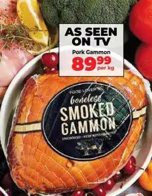 Food Lover's Market Pork Gammon offer