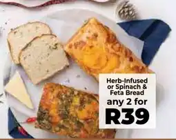 Food Lover's Market Herb-Infused or Spinach & Feta Bread offer