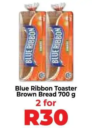 Food Lover's Market Blue Ribbon Toaster Brown Bread 700 g offer