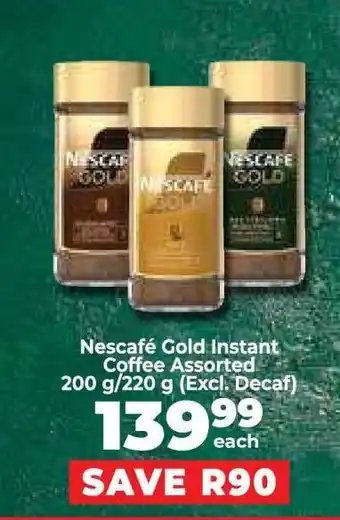 Food Lover's Market Nescafé Gold Instant Coffee Assorted offer