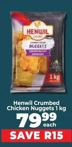 Food Lover's Market Henwil Crumbed Chicken Nuggets 1 kg offer