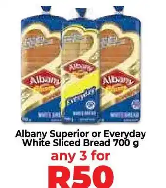Food Lover's Market Albany Superior or Everyday White Sliced Bread 700 g offer