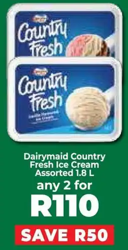 Food Lover's Market Dairymaid Country Fresh Ice Cream Assorted 1.8 L offer