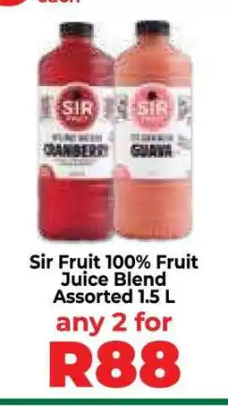 Food Lover's Market Sir Fruit 100% Fruit Juice Blend Assorted 1.5 L offer