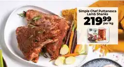 Food Lover's Market Simple Chef Puttanesca Lamb Shanks offer