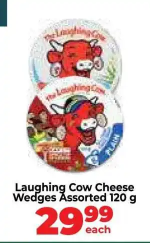 Food Lover's Market Laughing Cow Cheese Wedges Assorted 120 g offer