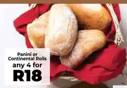 Food Lover's Market Panini or Continental Rolls offer