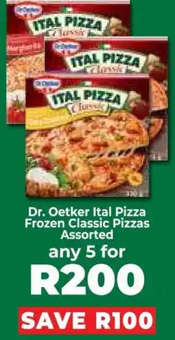 Food Lover's Market Dr. Oetker Ital Pizza Frozen Classic Pizzas Assorted offer