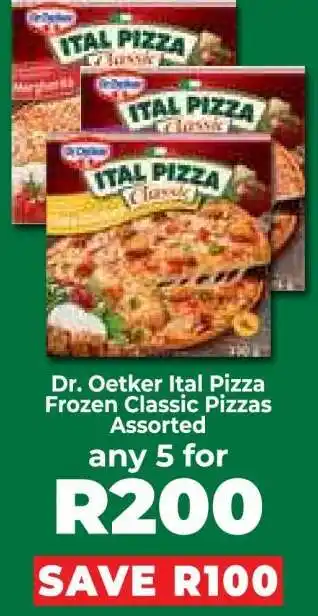 Food Lover's Market Dr. Oetker Ital Pizza Frozen Classic Pizzas Assorted offer
