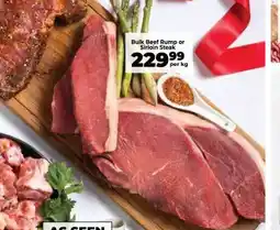 Food Lover's Market Bulk Beef Rump or Sirloin Steak offer