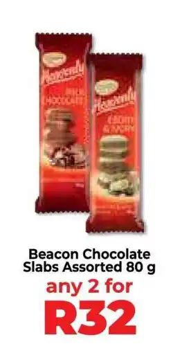 Food Lover's Market Beacon Chocolate Slabs Assorted 80 g offer