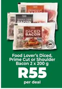 Food Lover's Market Food Lover's Diced, Prime Cut or Shoulder Bacon offer