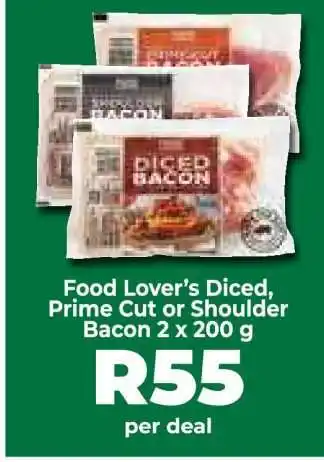 Food Lover's Market Food Lover's Diced, Prime Cut or Shoulder Bacon offer