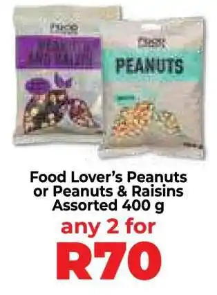 Food Lover's Market Food Lover’s Peanuts or Peanuts & Raisins offer