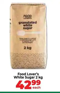 Food Lover's Market Food Lover's White Sugar 2 kg offer