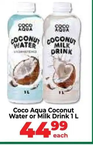 Food Lover's Market Coco Aqua Coconut Water or Milk Drink 1 L offer