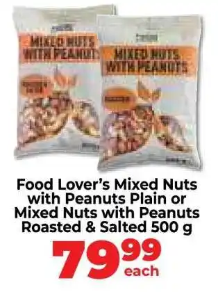 Food Lover's Market Food Lover’s Mixed Nuts with Peanuts offer