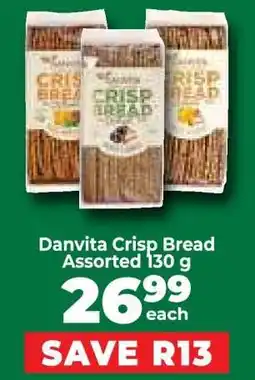 Food Lover's Market Danvita Crisp Bread Assorted 130 g offer