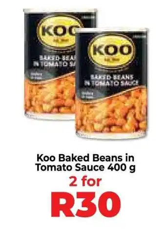 Food Lover's Market Koo Baked Beans in Tomato Sauce 400 g offer