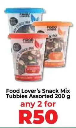 Food Lover's Market Food Lover’s Snack Mix Tubbies Assorted 200 g offer