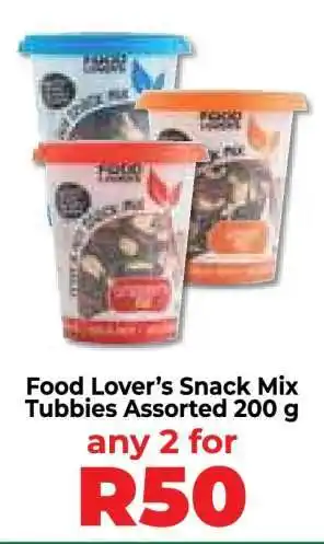 Food Lover's Market Food Lover’s Snack Mix Tubbies Assorted 200 g offer