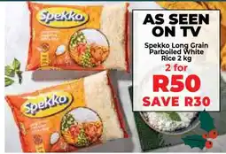 Food Lover's Market Spekko Long Grain Parboiled White Rice 2 kg offer