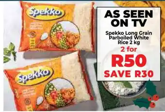 Food Lover's Market Spekko Long Grain Parboiled White Rice 2 kg offer